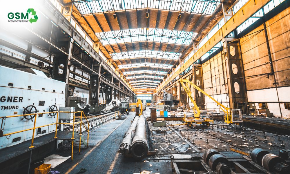 What Types of Scrap Metal Do We Collect from Factories