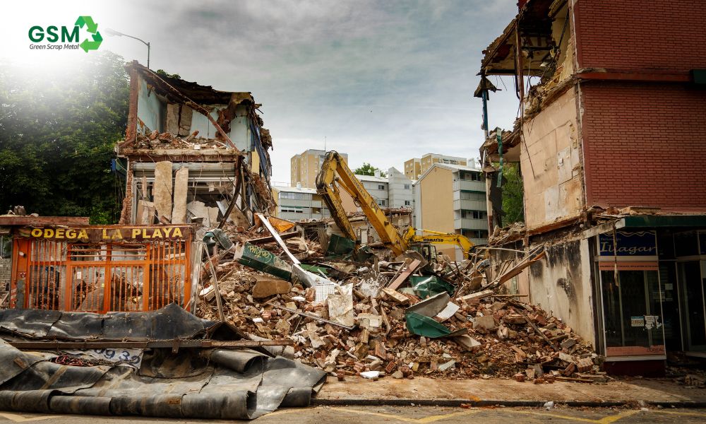 What to Do with Demolition Scrap Metal